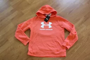 NWT BOYS UNDER ARMOUR SZ M 8-10 HOODIE LOGO - Picture 1 of 5