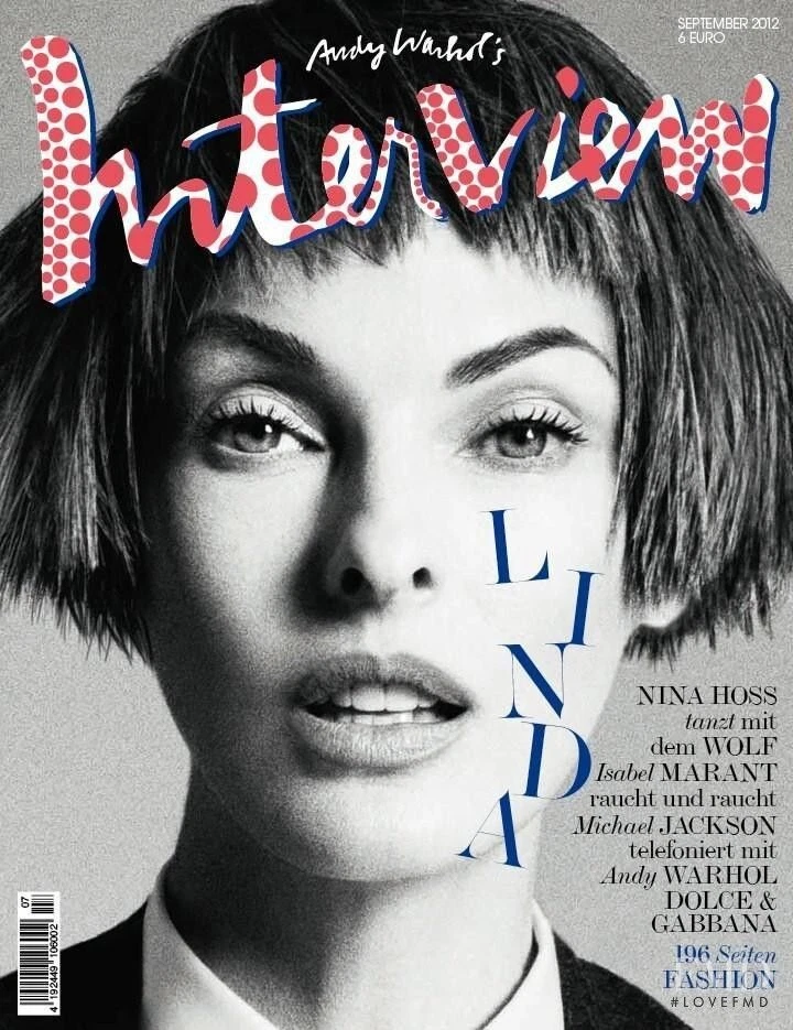LINDA EVANGELISTA Bianca Balti NINA HOSS Interview Magazine Germany 2012 NEW - Image 1 of 1