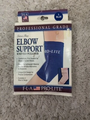 FLA Pro-lite Knitted Pullover Elbow Support Brace Beige  - Image 1 of 3