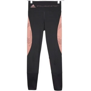 Adidas Stella McCartney Leggings XS Climacool Black Rose Athletic Train Ultimate - Picture 1 of 8