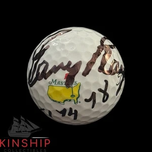 Gary Player signed Masters Logo Golf Ball JSA COA Inscribed 61,74,78 Rare A4110 - Picture 1 of 4