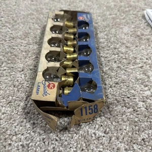 AC Guide Miniature Lamps Bulbs NOS Original Box of 10 1158 21/3C.P.-6V #142449 - Bild 1 von 10