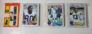 1982 Topps Football Cards Rack Pack Ted Hendricks Raiders On Front - Bild 1 von 7