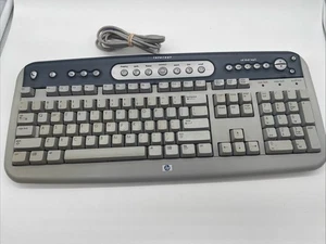 HP Internet Wired Computer Keyboard PN: 5185-1596 Model SK-2560 - Picture 1 of 14
