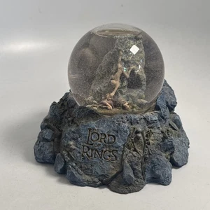 NECA Herr der Ringe GOLLUM New Line Cinema LOTR Schneekugel Smeagol Frodo 2002 - Bild 1 von 10