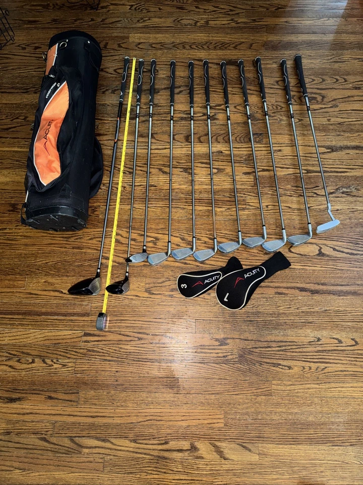 Набор клюшек для гольфа вакуумное напряжение с сумкой 11 шт. - Изображение 1 из 4