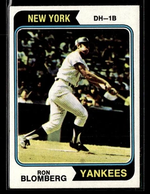 1974 Topps Ron Blomberg #117 - Image 1 of 2