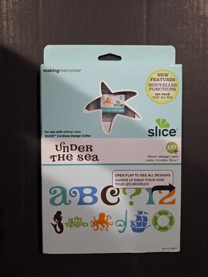 Slice Making Memories Under The Sea Design Card for Cordless Design Cutter-NEW - Image 1 of 2