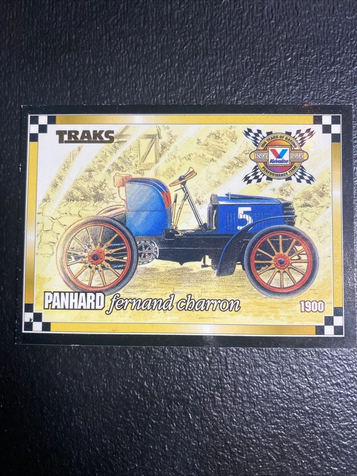 Fernando Charon Panhard Racing Card 1900 Gordon-Bennett #5 Grand Prix - Image 1 of 2