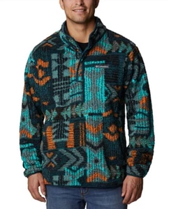 NWT Columbia Rugged Ridge™ II Sherpa 1/2 Snap Pullover Jacket Men’s M $100 - Picture 1 of 8