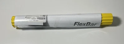 1X TheraBand FlexBar Resistencia para Codo de Tenista Barra de Ejercicios Amarilla Foto 1 de 4