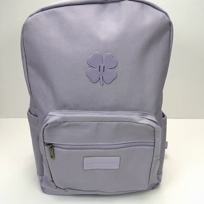 LUCKY BRAND Backpack Canvas Good Fortune 15" Laptop Book Bag Travel Lavender NWT - Image 1 of 4
