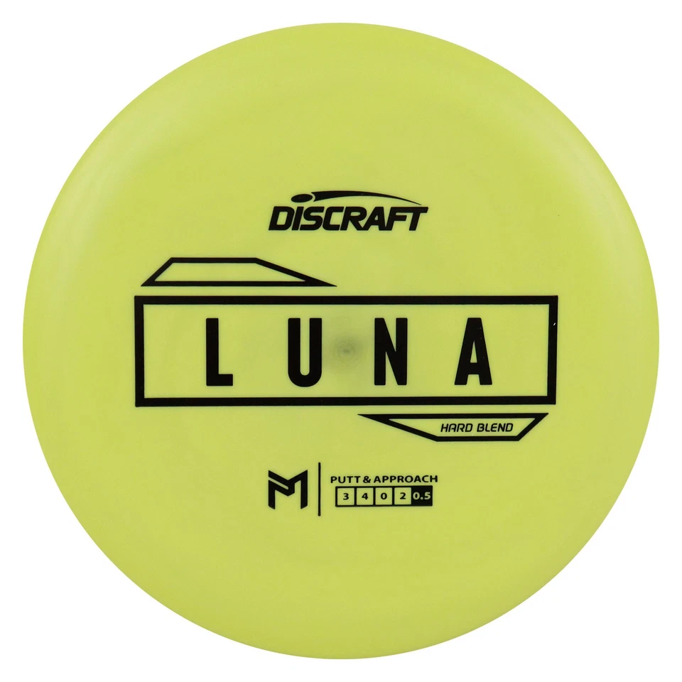 Discraft Disc Golf Paul McBeth Putter Line Hard Luna Putter 3/4/0/3 - Chose Exa - Image 1 of 1