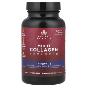 2 x Ancient Nutrition, Multi Collagen Advanced, Langlebigkeit, 90 Kapseln - Bild 1 von 2