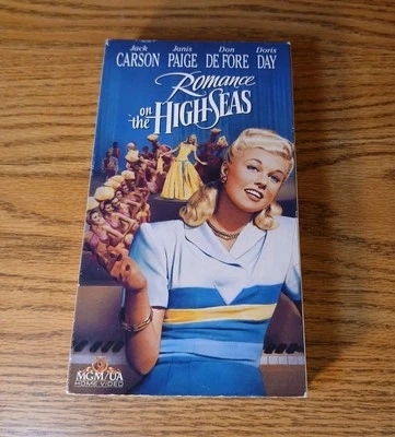 Romance on the High Seas Doris Day 1991 VHS Tape - Image 1 of 4