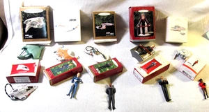 10 Stck. Lot Hallmark Star Trek Andenken Ornamente Magic Lights Schiffe Vintage - UNGETESTET - Bild 1 von 16