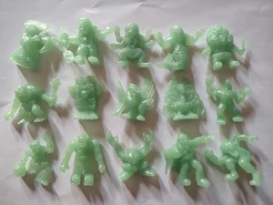 Monsters in My Pocket Bootlegs 15 Glow in the Dark Figures Soft Rubber Lot - Picture 1 of 4