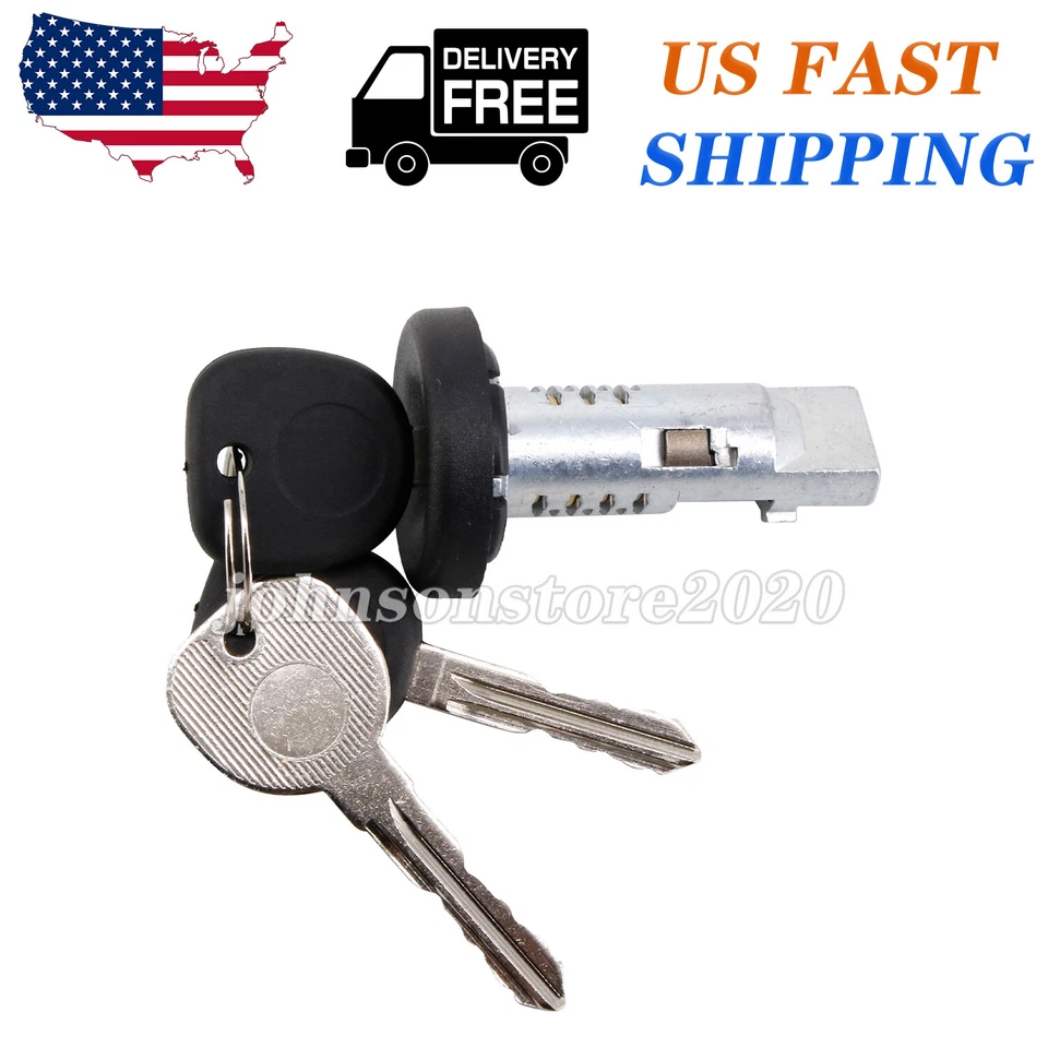 New Ignition Switch Lock Cylinder & 2 Keys for Buick LaCrosse Lucerne Century Foto 1 de 4
