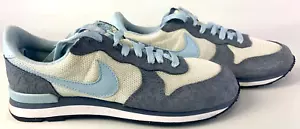 Nike Internationalist Womens Size 7.5 Floral Print Gray Blue White 316374-144 - Picture 1 of 10