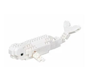 NEW NANOBLOCK Beluga Whale - Nano Block Micro-Sized Building Blocks NBC-355 - Imagen 1 de 2