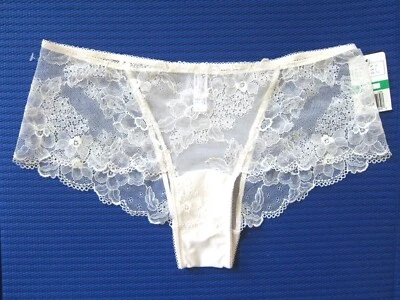 RARA Wacoal Marquesa FLORAL Bordado Malla Encaje PANTY CORTO 7 L WE101006 Foto 1 de 4