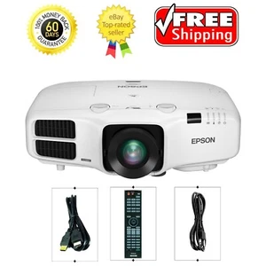 Epson PowerLite 4750w WUXGA 1080p LCD Projector (OEM Remote Control +HDMI Cable) - Picture 1 of 7