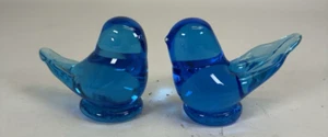 Bluebird of Happiness Artis Signed Leo Ward Glass Figurine '96 '84 - Picture 1 of 7