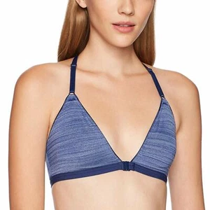 b.tempt'd Women's Spectator Front Close Bralette Bra Blue Medieval Blue XS - Picture 1 of 2