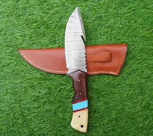 hand made damascus knife-G118 - Picture 1 of 4