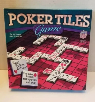 Poker Tiles Game COMPLETE MasterPieces 2005 Board  - Image 1 of 4
