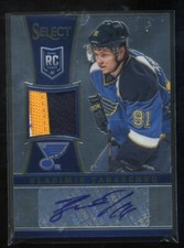 2013-14 Select #d 43/50 Vladimir Tarasenko Autograph Patch RC