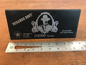 Vintage Durango Boot D2000 Series Plastic Sign Store Advertising Display HD16 - Picture 1 of 4