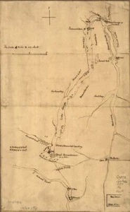 14" x 24" 1757 Map George, Lake NY : Lake Region, History Plan - Picture 1 of 1