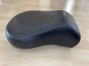 Rear Passenger Seat Pillion Black Fit Harley Davidson FLSTF FatBoy 2008-2014 - Picture 1 of 7