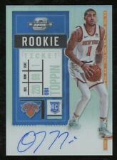 2020-21 Contenders Optic Prizm Rookie Ticket Obi Toppin RC AUTO New York Knicks