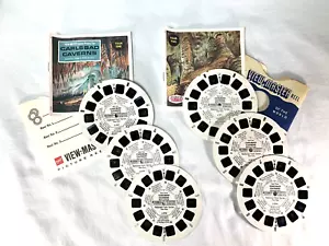 View-Master VTG Reels Sawyer's Carlsbad Caverns Tour One And Two With Booklets - Picture 1 of 12