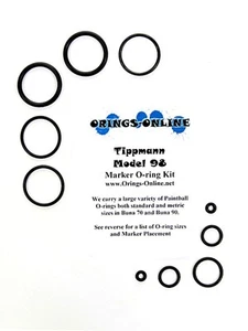 Tippmann Model 98 Paintball Markierer O-Ring Oring Bausatz x 2 Umbauten / Bausätze - Bild 1 von 1