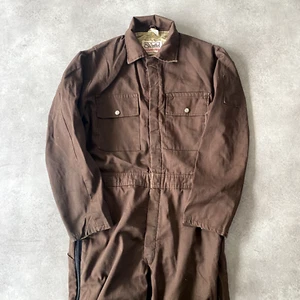 Walls Boilersuit Herren Large Workwear Vintage Blizzard Pruf Overall Braun - Bild 1 von 12