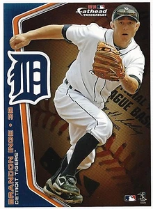 BRANDON INGE FATHEAD TRADEABLES DETROIT TIGERS REMOVABLE STICKER 2010 PROMO NNO - Picture 1 of 3