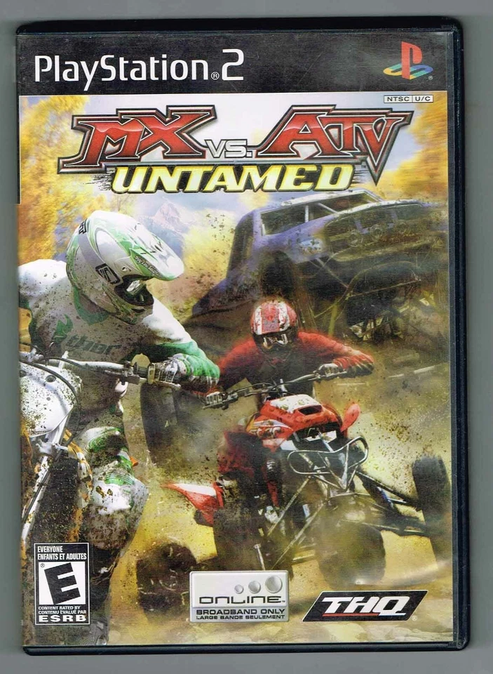 MX vs. ATV Untamed (Sony PlayStation 2, 2007) ~ Used Complete ~ - Image 1 of 1
