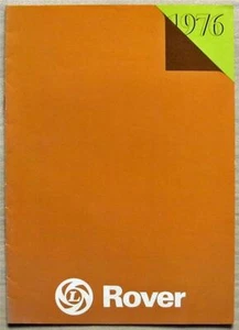 ROVER RANGE Car Sales Brochure For 1976 #3233 2200 TC 3500 Range Rover - Picture 1 of 4