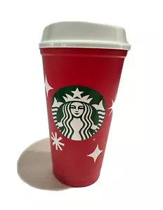 Starbucks 2022 wiederverwendbarer Feiertag Red Cup 25th Anniversary - Limitierte Auflage - Bild 1 von 1