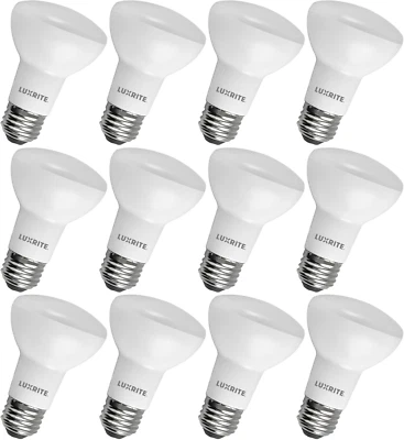 BR20 LED Bulb, 45W Equivalent, 6500K Daylight, Dimmable, 460 Lumens, R20 LED Flo - Image 1 of 4