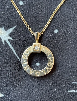 Collar Bvlgari BVLGARI oro rosa de 18 quilates y diamantes X PVP £4750,00 Foto 1 de 4