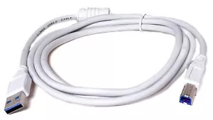 Premium USB Type A to USB Type B Printer Cable Lead for HP 4222e/2810e/6120e - Picture 1 of 1