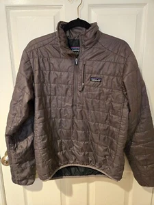 Patagonia Nano Puff Pullover Jacket Dark Gray S - Picture 1 of 5