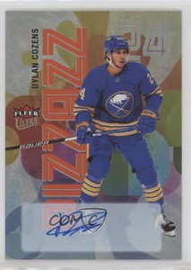 2021-22 Upper Deck Fleer Ultra Pizzazz Auto Dylan Cozens #PZ-28 Auto