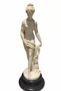 VINTAGE G.RUGGERI STATUE ART IN RESIN SCULPTUREOF WOMAN. - Picture 1 of 12