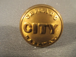 Chicago City Eisenbahn Uniform Knopf - Bild 1 von 2