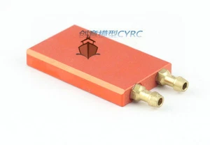 Aluminum alloy 30 * 23 mm water-cooled piece of ESC Rc boat p776 - Picture 1 of 2